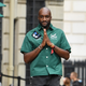 Virgil Abloh walks the runway during the Louis Vuitton Menswear Spring Summer 2020 show on June 20, 2019, in Paris, France.